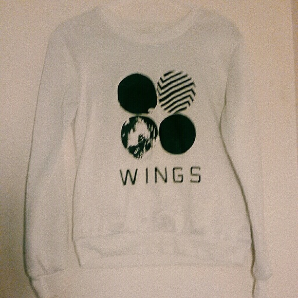 Sweaters - BTS Wings Crew Sweater